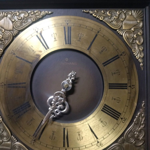 Junghans clock used for spare parts, metal, heavy