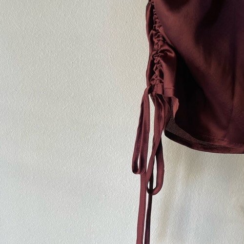 Satin dress καινούργιο, μέγεθος M 38 10, Violet romance