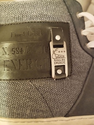 Men's sneakers used, size 43, gray