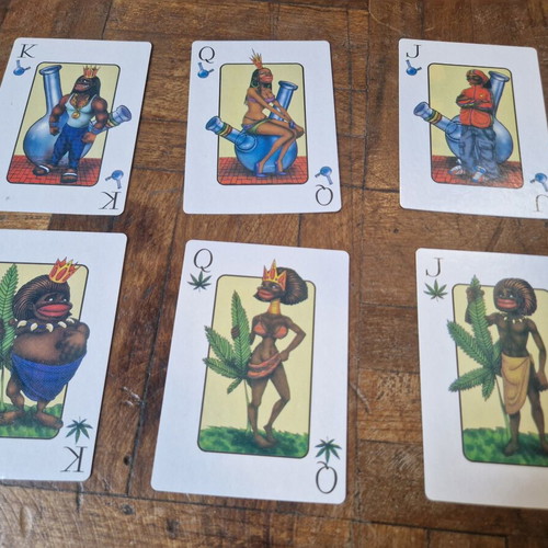 Rasta Playing Cards unused, complete set