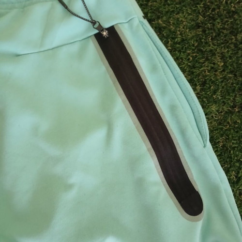 Nike shorts, turquoise and black, size M