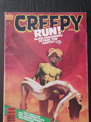 Creepy Run Warren Magazine No 115, 1979