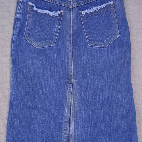 Denim skirt new, blue, size S / 36 / 8