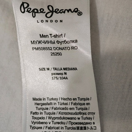 Pepe Jeans London men's t-shirt white, like new, size M