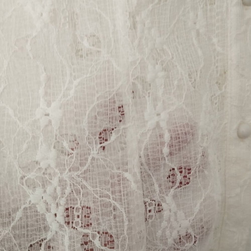 Lace shirt new, size M, white