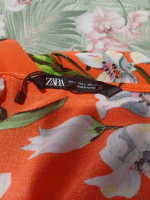 Zara φόρεμα μέγεθος L μεταχειρισμένο, πολύχρωμο