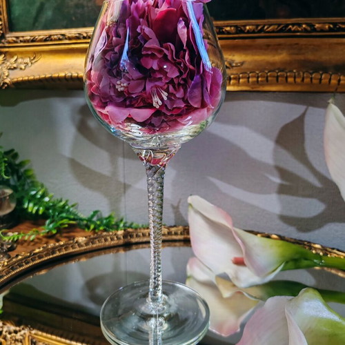 Studio Nova Venice 24% Lead Crystal Wine Glass, Austria