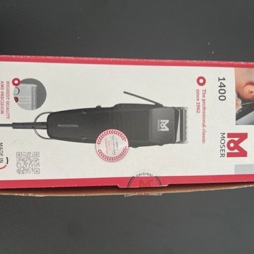 Moser 1400 Professional hair clipper new, black