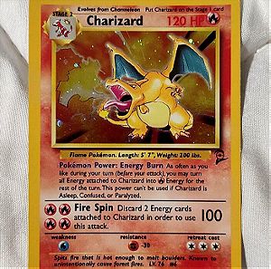 Super Rare Charizard Pokemon Card 1999 - Base set 2