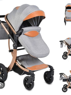 Sofie Moni 3-in-1 stroller like new with egg, bag, and footmuff