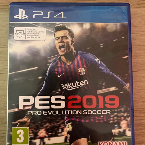 Pes 2019 for PlayStation 4 used, sports game