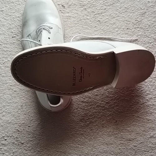 Blizzard leather men's service shoes Oxford type size 42 new