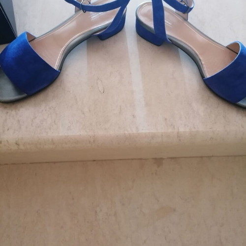 Vegabond leather sandals like new, size 41, blue turquoise