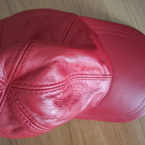 Jokey leather red hat size M