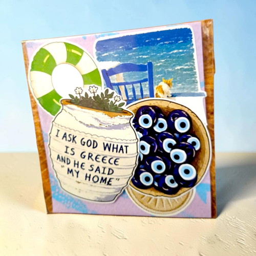Greek Summer Nostalgia Sticker Pack new