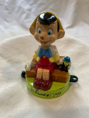 Vintage Pinocchio Disneyland Paris 1999 stamp toy used