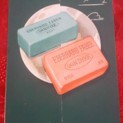 Van Dyke eraser brochure by Eberhard Faber like new