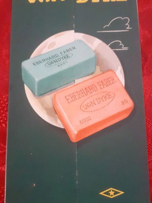 Van Dyke eraser brochure by Eberhard Faber like new
