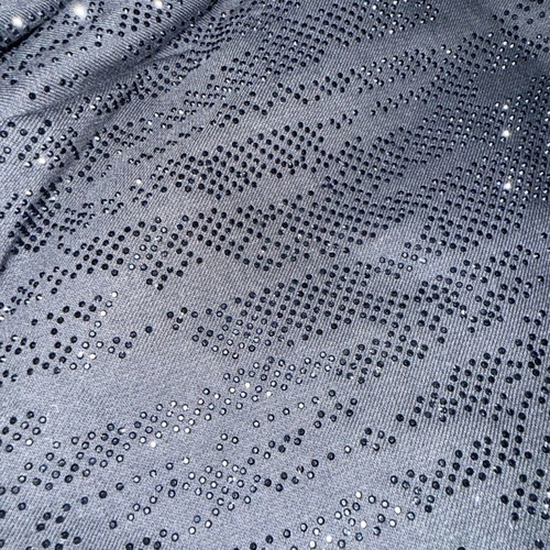 Diesel bomber jacket black with subtle rhinestone design, like new, kids XXS