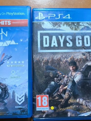 Days Gone and Horizon PS4 games used