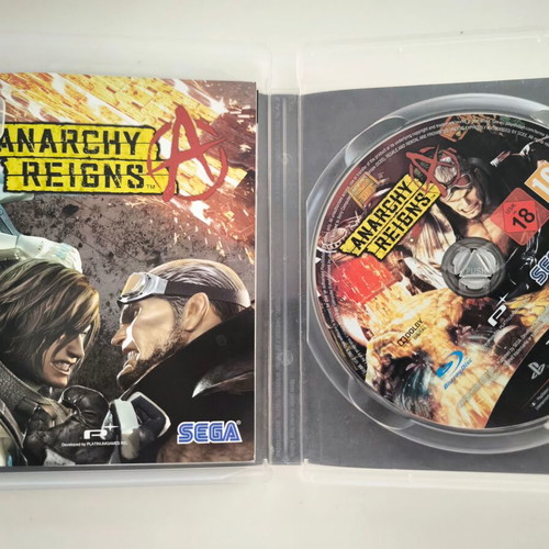 Anarchy Reigns Limited Edition PS3 game like new