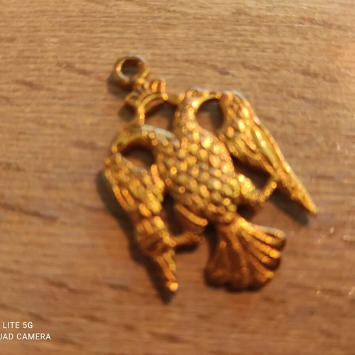 Double-headed eagle Byzantine symbol like new