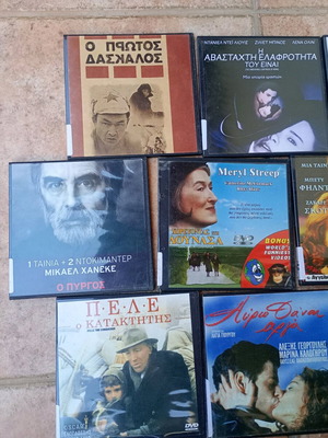 Автентични DVD филми употребявани, комплект от 10