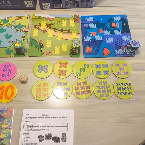 Eduludo Educational Game by DJECO for Ages 3-6 Like New