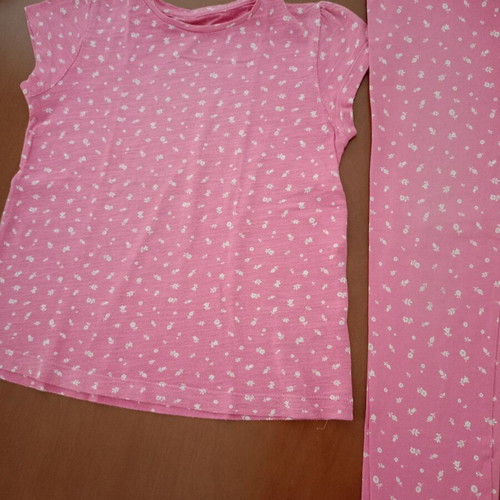 Mothercare girls' sets used, pack of 2, size 5-6 years, floral
