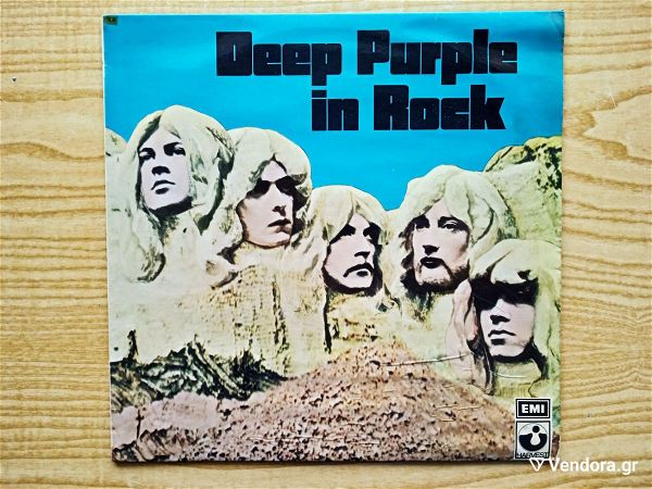  DEEP PURPLE - Deep Purple In Rock (1970) diskos viniliou Classic Hard Rock