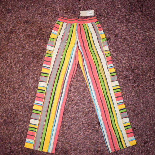 Missoni Sport Multicolor Pant Women Size S New