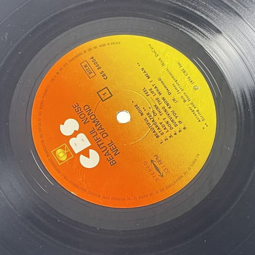 Neil Diamond Beautiful Noise LP 1976 used, pop rock folk rock