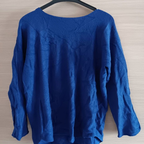 Women's sweater like new, blue, sizes S and M