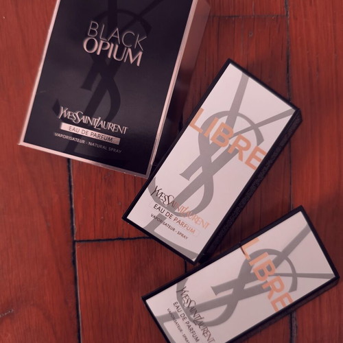 YSL Black Opium and Libre Eau de Parfum tester set new