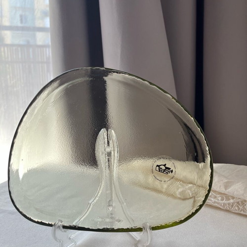 Habitat Vintage Handmade Glass Plate New