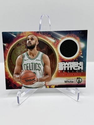 2025-26 Topps Flagship Derrick White Swish and Stitch Relics like new
