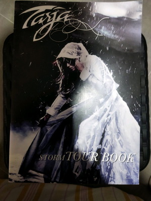 Tarja Storm Tour Book used, English