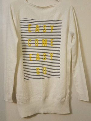 Long sweater used, size S