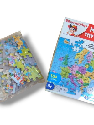 Educational puzzle Learn Europe used