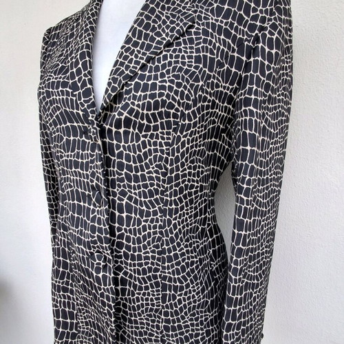 Etienne blazer XL like new, black and white pattern