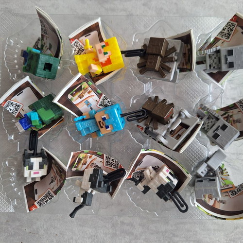 Minecraft x Kinder Joy collectible toy