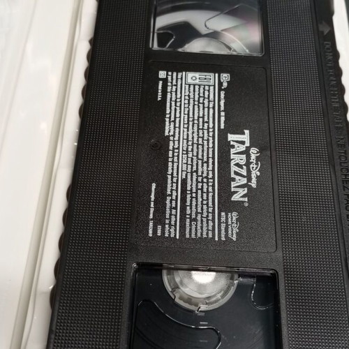 Authentic Walt Disney VHS tapes used, pack of 10