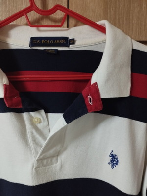 U.S. Polo Assn. polo shirt XL like new, multicolor