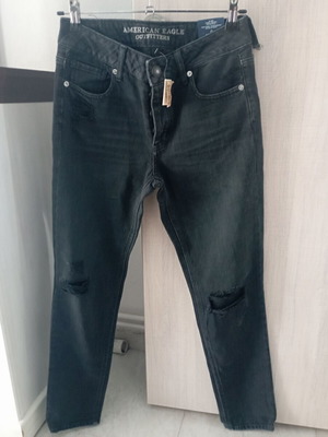 American Eagle black skinny jeans