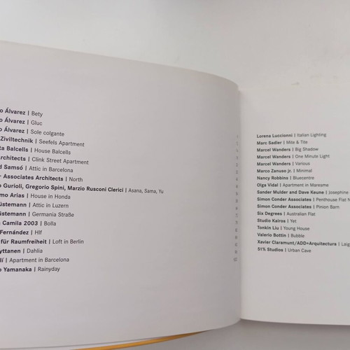 New Light Design and New Studio Design books like new, daab editions