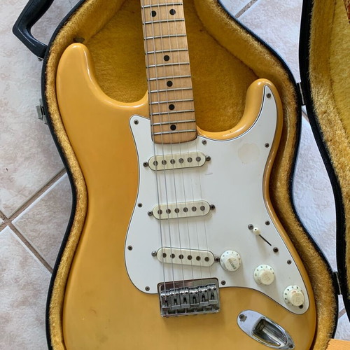 Fender Stratocaster USA Hard Tail used, rare see-through color