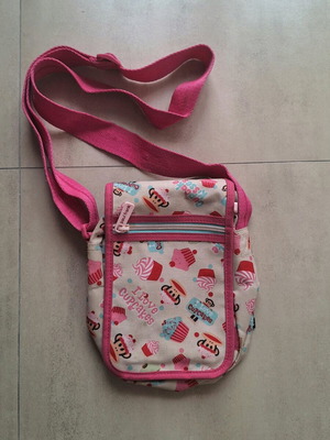 Paul Frank Shoulder Bag like new, beige and pink