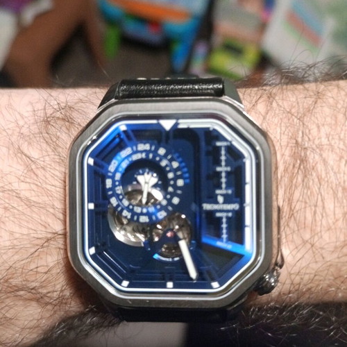 Technotempo Dinamic Shuttle Automatic Engine Tt.SH.BL watch new men's