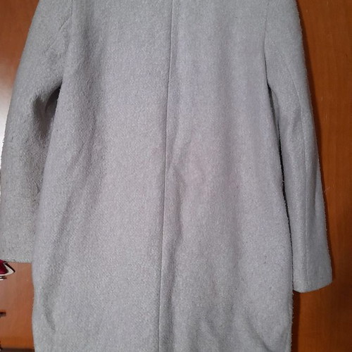 Zara gray ice coat used, size medium