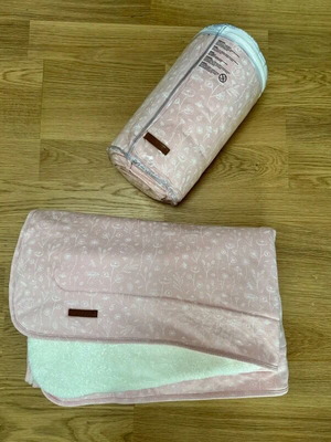 Little Dutch crib bumper like new, 30x180 cm pink